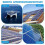 8 Pack Solar Panel Holders, Roof Hooks, 10-60 Attachment Solar Module, Adjustable Pv Module Holder for Solar Panel 5