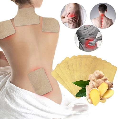 200x Ginger Back Pain Patch Neck Massage Back Body Warmer Sticker Self Heating B 1