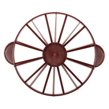 Cake Slice Divider with Dual Portion Marking for 10 and 12 Slices, Ergonomic EasyGrip Handles