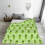 Pickle Blanket Green Flannel Throw 60x80 inch 5