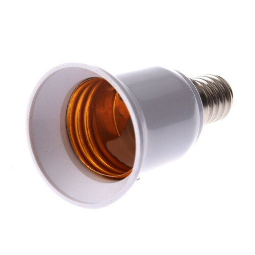 3X E14-E27 LED Lampe Vis Ampoule Socket Adaptateur Convertisseur 2