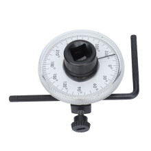 1/2 Inch Torque Wrench Protractor, 360 Drive Protractor with Wrench for Car Meter Measuring Tool