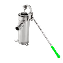 Hand Pump Stainless Steel Manual Suction Pump for Water 202 Stainless Steel Ideal for Home Garden Yard