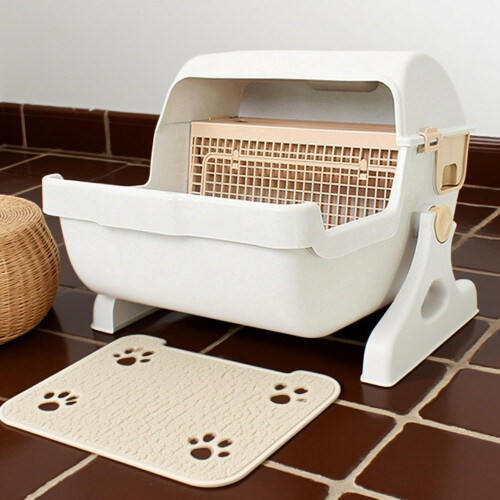 Automatic Cat Litter Box for Multiple Pets, SelfCleaning Litter Box with Large Open Structure and Easy Waste Separation 1