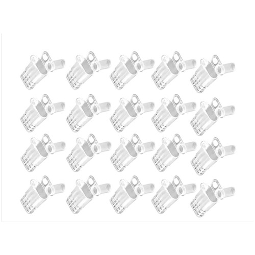 20Pcs Light Weight Queen Bees Cages Plastic Safety Beekeep Cage