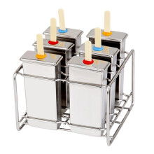 Ice Cream Molds Metal Texture Suitable for Home Kitchens-B