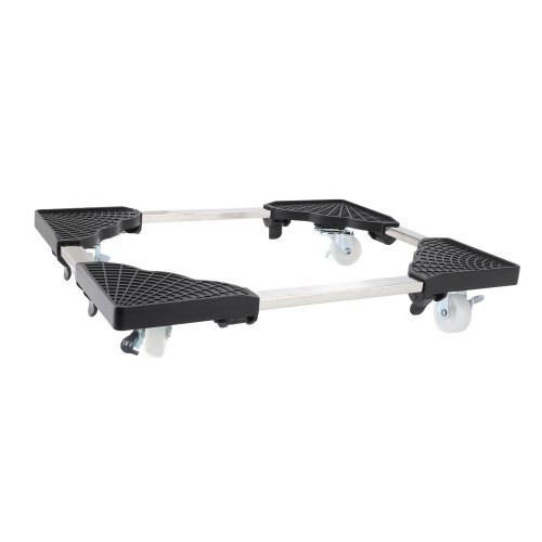 Adjustable PC Tower Stand with Lockable Wheels, Rolling Computer CPU Stand for Home and Office 2