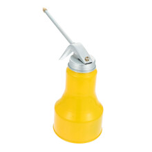 Pressure Hand Pump Oiler Long Nozzle Car Oil Bottle Anti Leak Painted Surface For Efficient Engine Oil Refilling