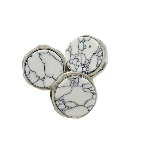 3Pcs Abalone Shell Finger Key Buttons Colorful for-Color 6
