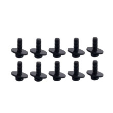 10 Stück Stahl-Trommel-Lug-Schrauben,