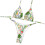 Maillot de bain deux pièces imprimé Floral, String-Ananas M 1