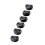 6 stuks Gitaar String Retainer Gitaar String Ties Bridge-Zwart 1
