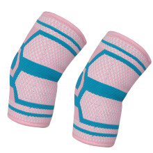 Elastic Elbow Sleeve Breathable Elbow Pad For Boy Girl-pink M