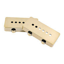 6 Hole Humbucker Pickup Cover Replacement Plastic Shell-Bronzed