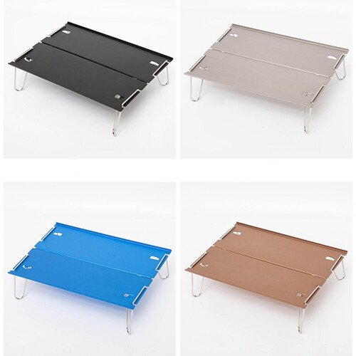 Table de camping en aluminium peu encombrante avec des-taise 1