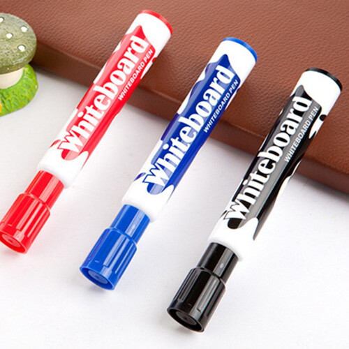 12 Stück löschbare Whiteboard-Marker, Tinten auf-Rot 2