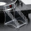 Organisateur de disques vinyles en acrylique, support de 5