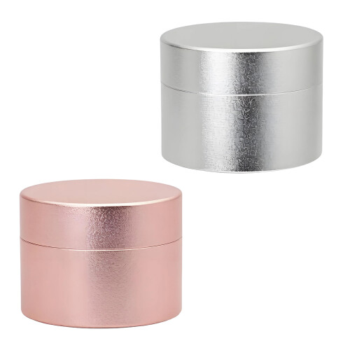 Small Aluminum Sealing Box For Storing Essential During-Silver 1