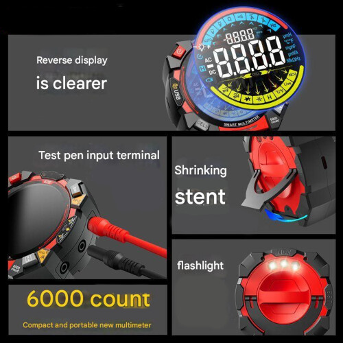 Digitales Multimeter, Voltmeter, Kontinuität,-Baojia-Stift 2
