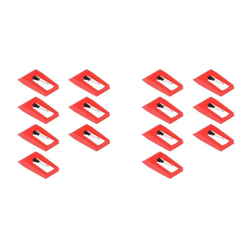 Record Player Needle,14 Pcs Diamond Stylus Replacement for Turntable, Replacement Needle for ,Ion,Numark,