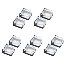 10x Power Push Button Cover,Waterproof and Collision Resistant, for 25mm Mounting Hole A