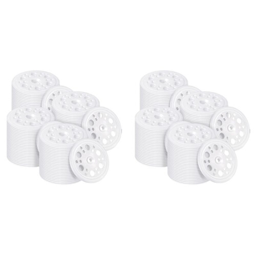 400 Pcs 1.77 Inch/ 45 mm Plastic Insulation Washers Load Spreading Polypropylene Washers for Fixing & Supporting