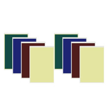 8 Pezzi di Carta Colorata per Marcatura per Incisione Laser 39x27 cm Carta Colorata per Incisione Carta per Marcatura Laser per Ceramica, Vetro,