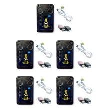 5X 8 Platser 13,56MHZ/125KHZ ChameleonU Kontaktlös Smartkortsemulator Kompatibel med för NFC-Verktyg för RFID-System