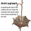 2X Rain Chains Metal Rain Chain Decorative Umbrella Rain Chain Bell Decor for Home,Replacement for Gutter Downspouts 4