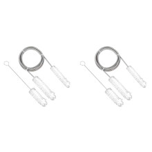 2X Diámetro del Cepillo 15 mm 19 mm - Cepillo de Limpieza de Tubos CPAP - Adecuado para la Mayoría de los Tipos de Mangueras CPAP ()