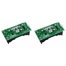 2X Type-C 15W 3A 18650 Lithium Battery Charger Module - Step Booster Fast Charge UPS Power Supply Converter 12V