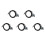 5X Adaptateur de Câble USB pour Clone/pour 6154 6154A Adaptateur D'Interface USB pour 6154A 1