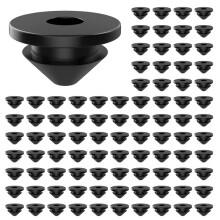 500 Arandelas de Goma para Barandilla de Cables para Cables de 1/8 Pulgadas, 5/32 Pulgadas y 3/16 Pulgadas para Postes de Barandillas Cables