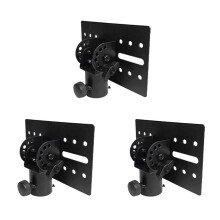 3X Rotatable 35mm Metal Mount Tripod Pole DJ Speaker Stand Adapter Top Cap Rotatable DJ Speaker Stand Adapter Top Cap