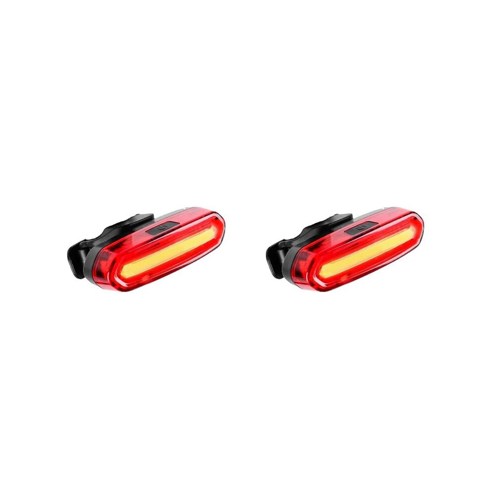 2X Usb Rechargeable Bike Tail Led Warning Bicycle Rear Ipx6 Waterproof For Helmet Light 6031372815439