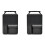 2X Car Trunk Leather Storage Bag Foldable Car  Back Tools Organizer Multifunctional UV Storage Suv Back 1