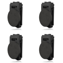 4X Magnetischer Werkzeuggürtelclip, Rutschfester Magnetischer Werkzeughalter für Den Gürtel, Magnetischer Clip-Werkzeuggürtelzubehör für