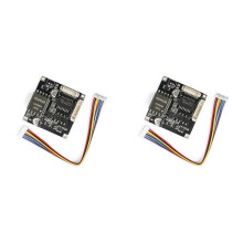 2X 48 V auf 12 V PoE-Modul für Sicherheits-CCTV-Netzwerk-IP-Kameras Power Over Ethernet-Module IEEE802.3af 12 V 1,5 A Ausgang 15 W