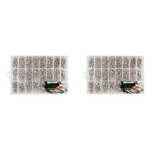 680 Stuks 1/1.5/1.8/2.2/2.8/3.5mm Terminal Pins Kabelboom Pin Mannelijke Vrouwelijke Automotive Elektrische Connector Kit Auto Draad