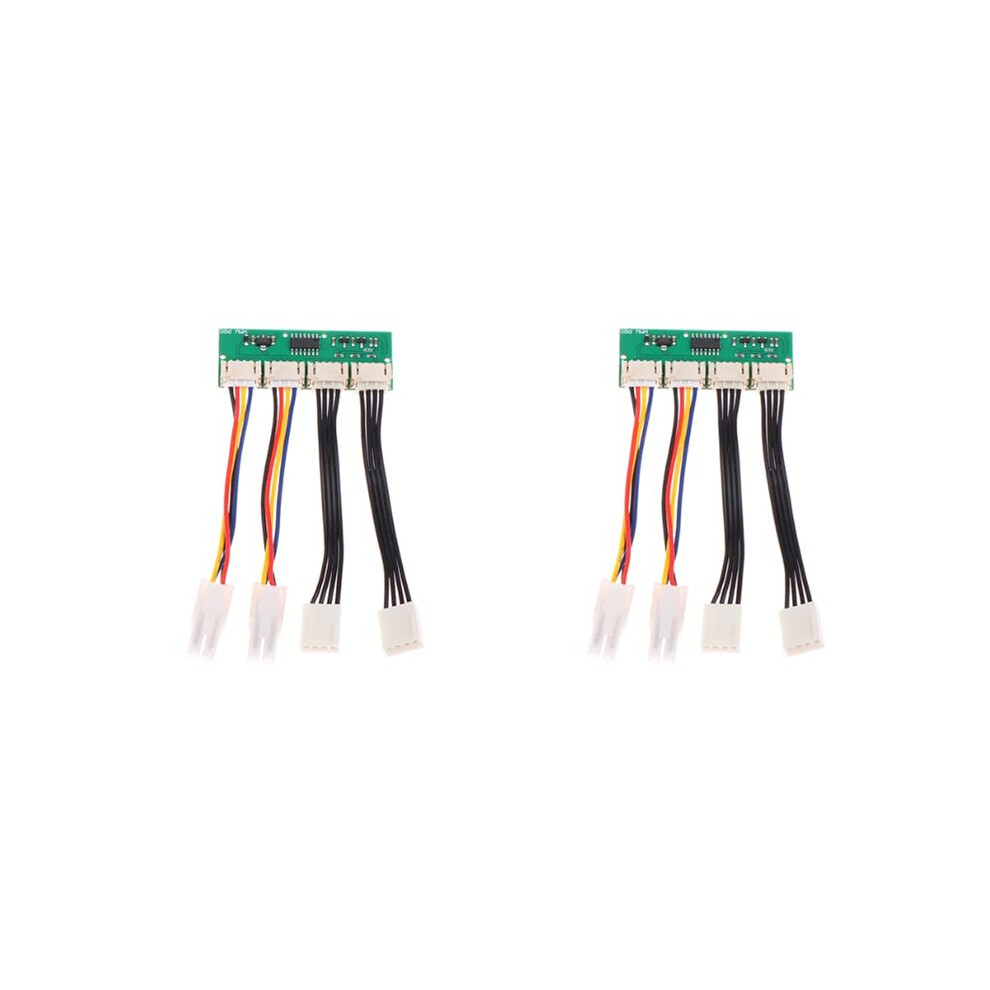 2X 12V 4-In-1 Square 4Pin Fan Simulator Emulator Special For S19k Pro Fan Spoofer Dummer 6032845786164