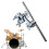 Zinc Alloy Rotating Double Percussion Bracket Mount Holder-clip 3