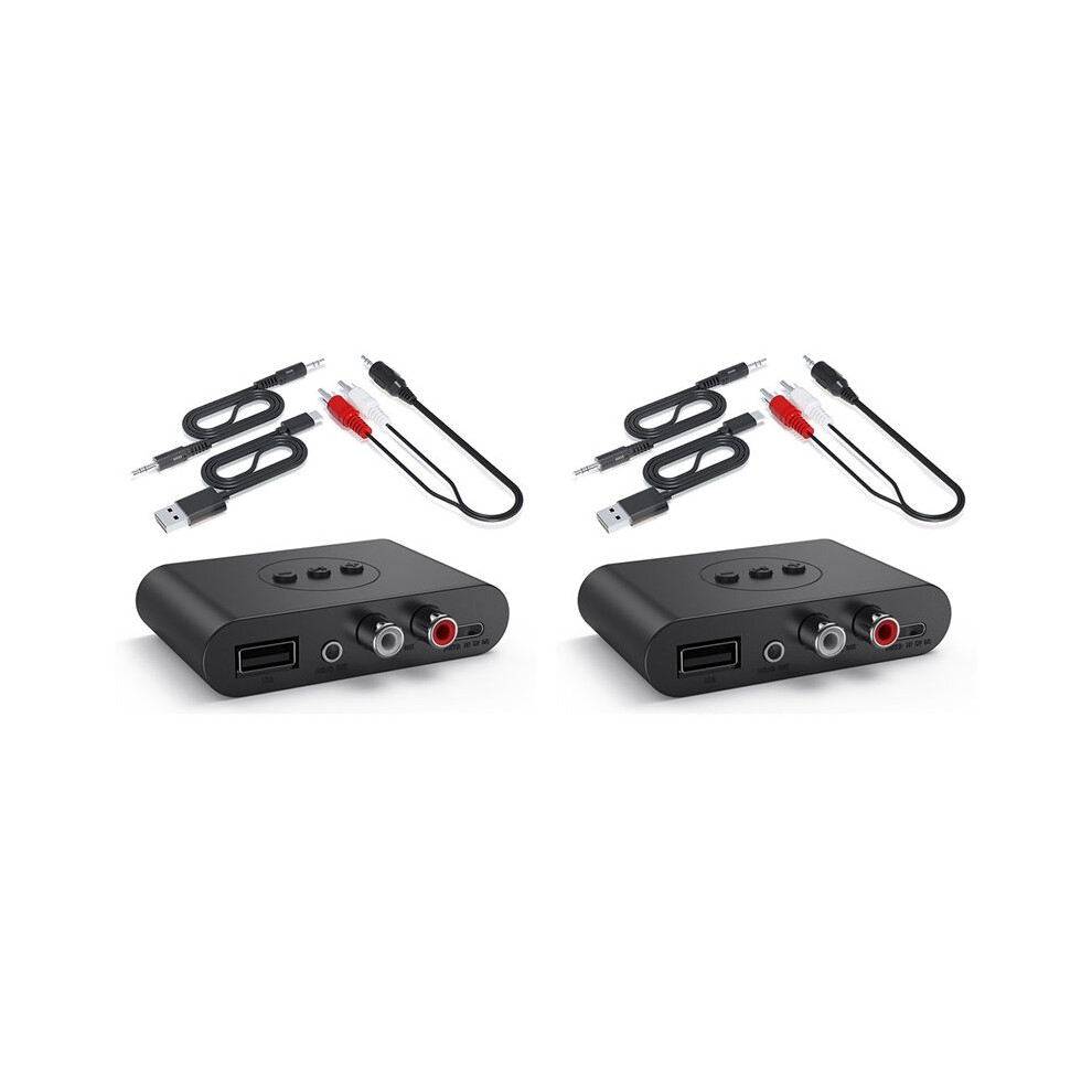 2X 5.3 Audio Receiver Nfc Usb U Disk Rca 3.5Mm Aux Usb Stereo Music Wireless Adapter For Car Speaker Amplifier 6031959411719