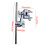 Zinc Alloy Rotating Double Percussion Bracket Mount Holder-clip 4
