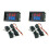 2X  Direct Current 4-28V Digital Thermometer Double Display Detectors Snowmobile Candle Temperature A 1
