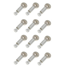 Agulha de Posicionamento de Sutura de Couro 12 Unidades, Ferramenta DIY, Agulha de Posição Fixa de Sutura, Agulha de Sutura Fixa de Couro 0-6mm