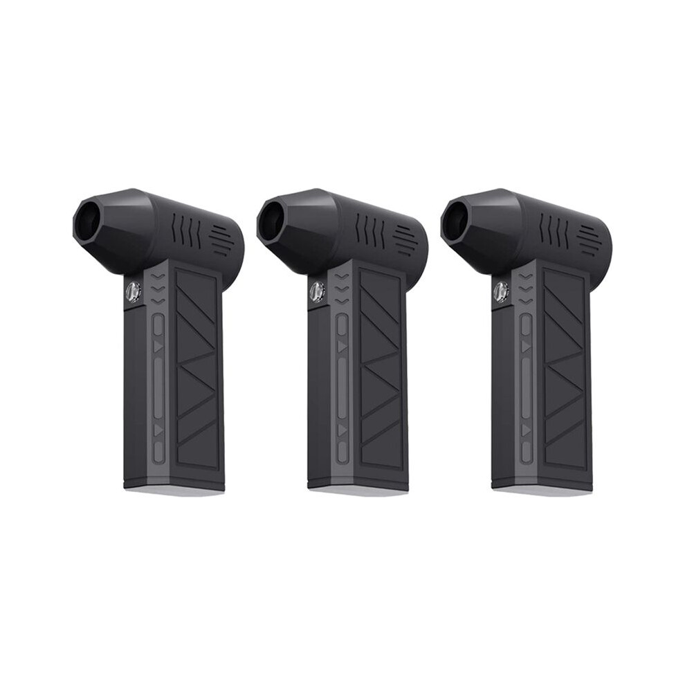 3X Air Blower With Extra Nozzle 130000Rpm Turbo Jet Fan Wind Speed 39.5M/S Electric Blower Blowing Dust Dryer 6033986743450