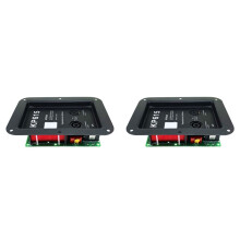 2X 2 Way Audio Divider Crossover Frequency Divider Module Treble Bass HiFi Crossover Filter Distributor Board