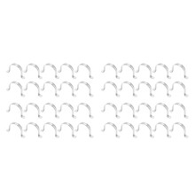 3Inch Rigid Pipe Strap Clamp,40 Pack Strap-U Bracket Tube Clip,Heavy Duty Stainless Steel Fastener Holder Two Hole Strap
