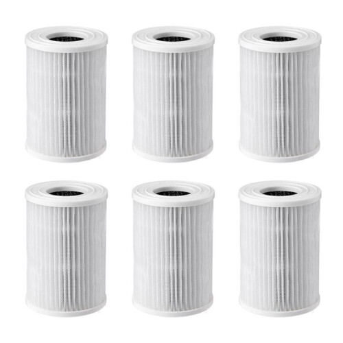 6X Air Purifiers Replaces Filter, Pre-Filter Layer, HEPA Filter Layer, Activated Carbon Filter Layer AP02