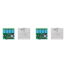 2X 4CH Tuya WiFi DIY Timer 7-32V USB 5V 2.4G WiFi Smartlife Home Automation Module voor IFTT Alexa Home